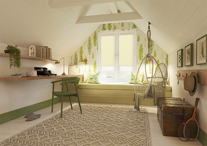 Solaris, Buttercup - Clip Fit Pleated Blind - Image 7